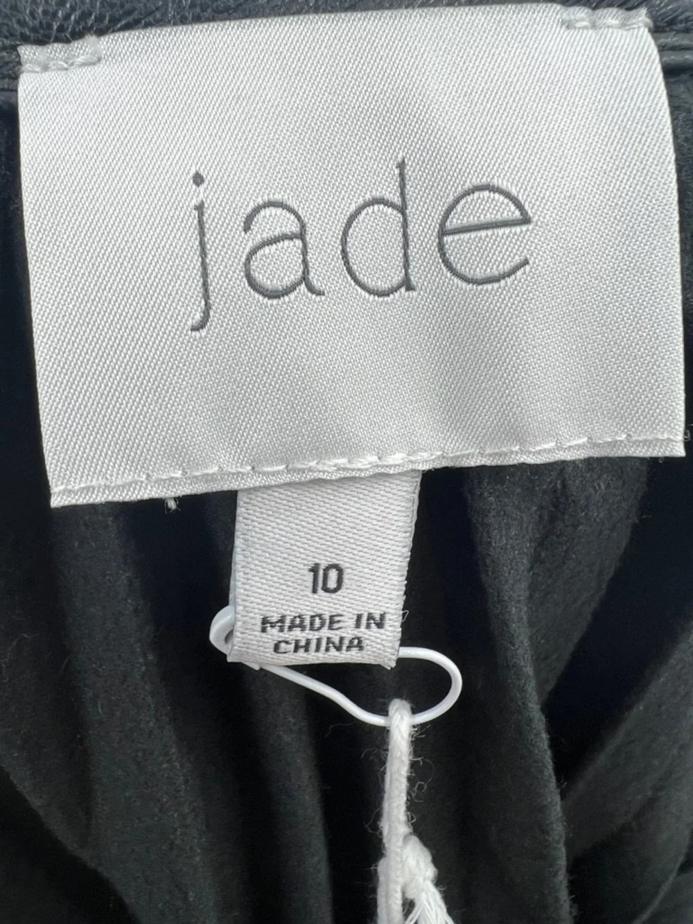 Johnny Was NWT Emmi Vegan Leather Pleated Midi Skirt in Black size 10